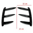 thumbnail image 4 of 4x Car Rear Bumper Lip Spoiler Canards for W176 A200 A250 A45, 4 of 8