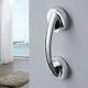 thumbnail image 3 of Suction Cup Door Handle, Refrigerator Bathroom Door Handle,Cane Spout,Solid and Exquisite,(Silver), 3 of 3