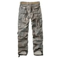 thumbnail image 3 of TRGPSG Men's Cargo Pants with 8 Pockets Cotton Cargo Work Pants(No Belt),C34 Camo 38x33, 3 of 8