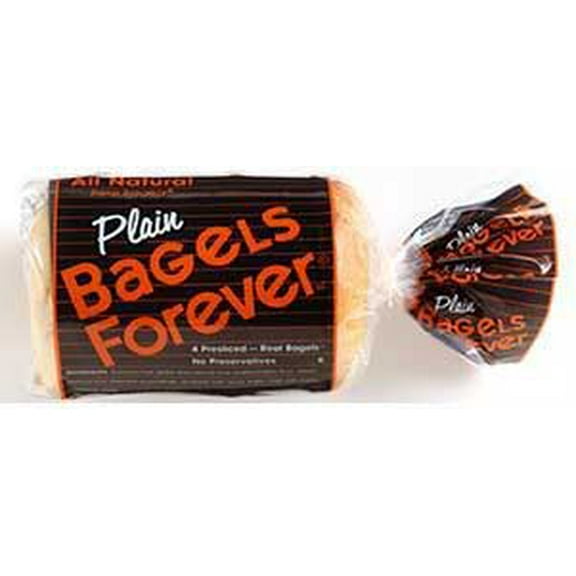 Bagels Forever Plain Bagel, 11.5 Ounce -- 12 per case.