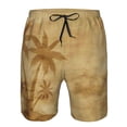 thumbnail image 4 of Naloa Retro Palm Tree Men's Beach Shorts, Surfing shorts, Swim trunks, Quick Dry Swim Trunks for Surfing Beach Fun - Small, 4 of 9