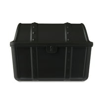 Pen+Gear Treasure Box, Black, Desktop Organizer, 9" x 7" x 6.25"