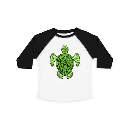 

Inktastic World Turtle Day with Sea Turtle in Green Gift Toddler Boy or Toddler Girl T-Shirt