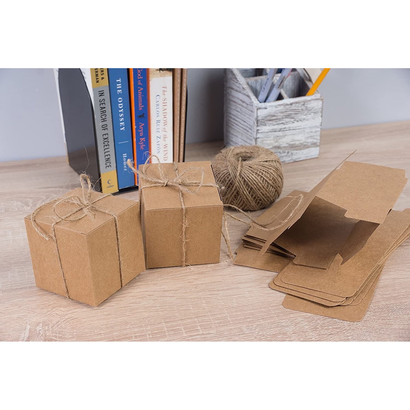 3 x 3 x 3 Wholesale Kraft Paper Boxes - ClearBags®