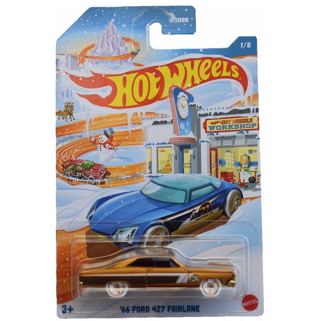 Auto de colección Hot Wheels '66 Ford 427 Fairlane 1:64