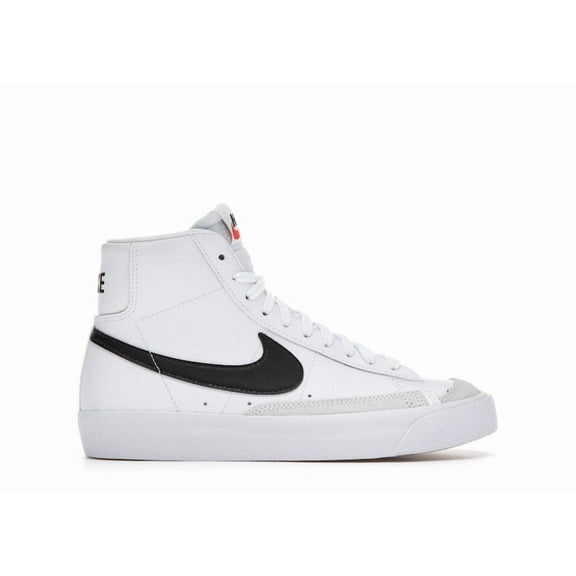 Nike Kid's Blazer Mid 77 White Black Basketball Shoes, from StockX