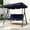 Blue, variant on VIVOHOME 3 Seat Porch Swing Chair with Converting Canopy&Removable Cushion, Cushioned Steel Frame Porch Canopy Swing Chair, Swing Glider Hammock for Patio, Garden, Gray
