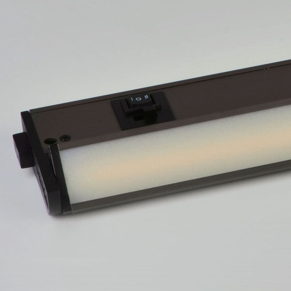 Maxim Lighting 89864BZ 18 in. CounterMax 5K 2700-5000K LED Under Cabinet Light, Bronze