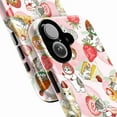 thumbnail image 2 of Cute Strawberry & Cat Phone Case, Kawaii Pink iPhone Cover with Sweet Dessert & Kitty Design, Protective Case for iPhone 16 15 14 13 12 11 Pro Max Mini, 2 of 6