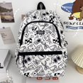 thumbnail image 2 of Mochila escolar para niñas y niños, bolsa bonita para ordenador portátil, dibujos animados, escuela primaria media, mochila de viaje para adolescentes Fivean unisex, 2 of 2