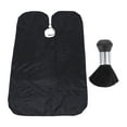 thumbnail image 1 of OULII 1 Set Hairdressing Tool Hair Cutting Apron Broken Hair Brush With Stand For Salon Use, 1 of 8
