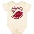 thumbnail image 3 of Inktastic Sweet Pomegranate Boys or Girls Baby Bodysuit, 3 of 5