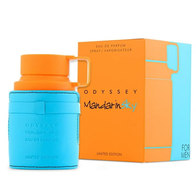 Armaf Odyssey Mandarin Sky Eau de Parfum Spray for Men, 3.4 Ounce / 100 ml