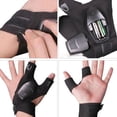 thumbnail image 4 of Guantes sin dedos para pesca al aire libre Linterna LED Campamento Senderismo Guantes de ciclismo Hugtrwg  Para estrenar, 4 of 6