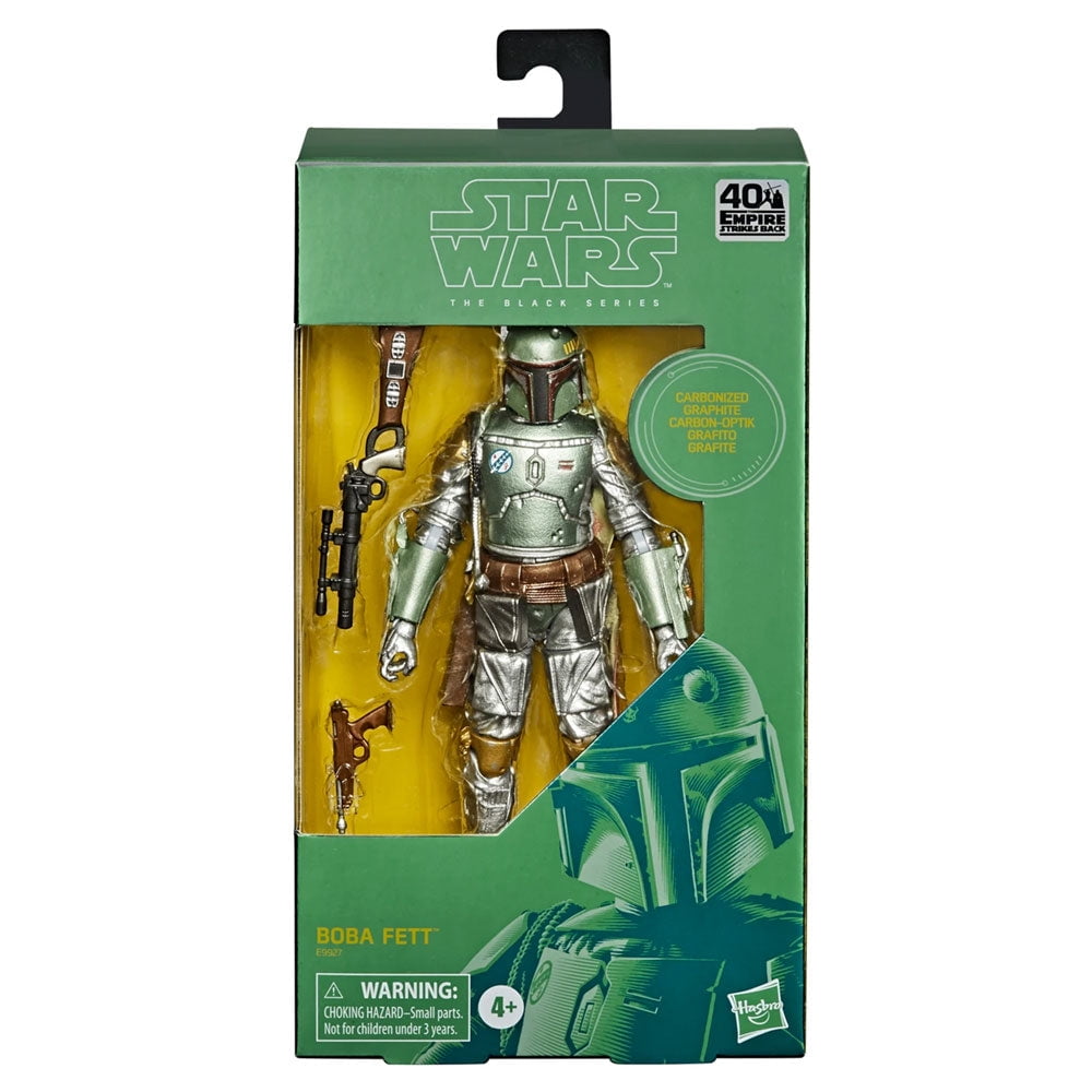 Star Wars The Black Series 6 Inch Action Figure Exclusive - Carbonized Boba Fett