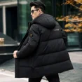 thumbnail image 3 of Chaqueta larga de plumón de seda de leche para hombre, chaqueta de invierno con relleno de plumón de pato para hombre, ropa de diseñador, abrigos ultraligeros para hombre, 3 of 4