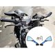 thumbnail image 4 of Espejo retrovisor convexo universal Espejo retrovisor Espejo de manillar que reduce el deslumbramiento, Fijación de accesorios para scooter Dirt Bike - Azul Soledad Espejo retrovisor, 4 of 8