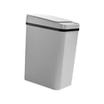 thumbnail image 2 of Smart Sensing Trash Can Waterproof Narrow Wastebaskets Rubbish Container Sealed Automatic Dustbin Waste Basket for Kitchens Office Livingroom gray 12L charging, 2 of 8
