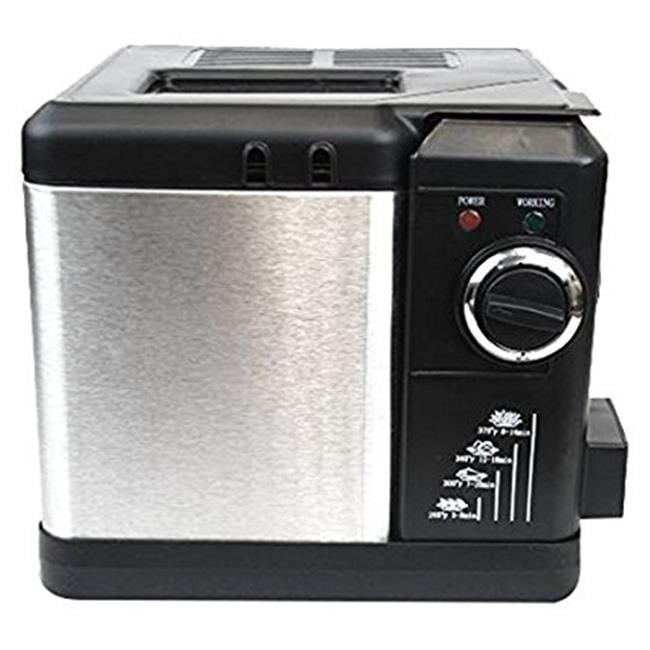 Nesco American Harvest DF25 1600 watt, 2.5 Litre Deep Fryer Stainless Steel Walmart Canada
