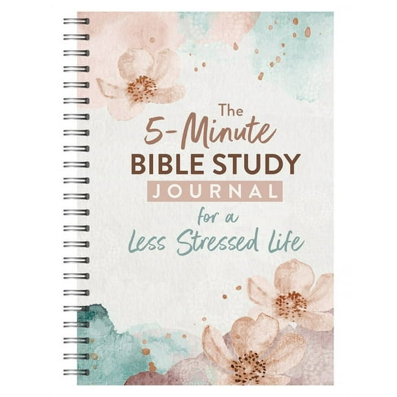 The 5-Minute Bible Study Journal for a Less Stressed Life