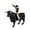 Black, variant on Holzlrgus People with Bull Figurine Plastic Bull Riding Figure Realistic Bull Rider Model Farm Animal Black and White Bull Figurine for Home Decor Birthday Gift