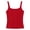 Red, variant on Girls Tshirts Summer Tops Short Sleeves Solid Color Tees Casual Crew Neck Basic Tees for Kids Army Green 7-8 Years