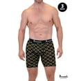 thumbnail image 5 of Threads Men's Underware, 6" Performance Mesh Boxer Brief, Lightweight and Breathable, S - XXL, 3 Pack, 5 of 13