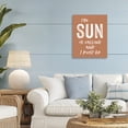 thumbnail image 3 of Stupell Industries Coastal Sun Is Calling Must Go Canvas Art, 16 x 20, by Lettered and Lined, 3 of 8