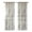 5#Multicolor,Polyester, variant on Blackout Curtains Cotton Printed Curtain Panel with Chenille Stripe and Lining White/Navy 50x84",Sheer Curtains