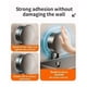 thumbnail image 3 of Estante de Baño Adhesivo con Ventosa Sin Taladro, Estante de Baño, Estante de Inodoro de Aluminio, Organizador de Baño para Colgar en la Pared., 3 of 5