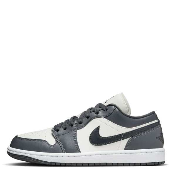 Women's Jordan 1 Low Sail/Off Noir-Dark Grey-White (DC0774 102) - 5
