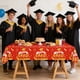 thumbnail image 1 of Mantel desechable para graduación, decoración de mesa para fiestas | Protector de mesa a prueba de derrames | Decoración de pared para fiestas, 1 of 6