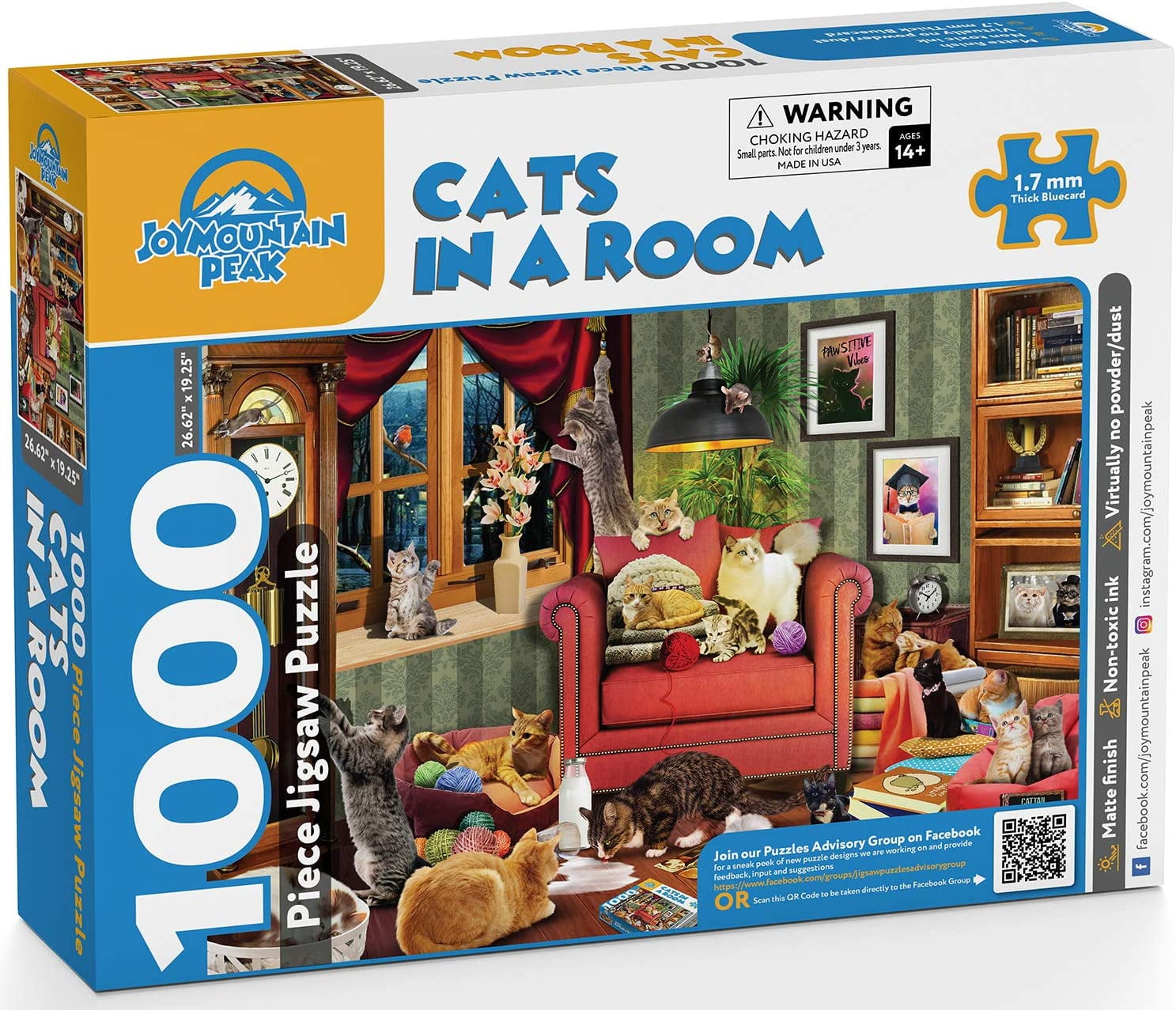 1000-Piece Puzzle - Cat Person - by Piecework – Gretel Home