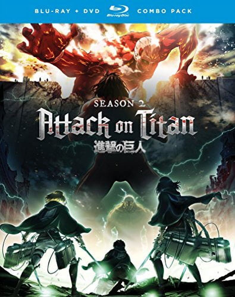 Attack on Titan Temporada Final em Blu-ray