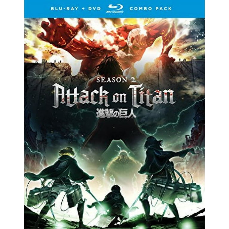 Attack on Titan Temporada Final em Blu-ray