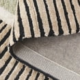 thumbnail image 5 of SAFAVIEH Fifth Avenue Clotilda Bordered Area Rug, Sage/Black, 3' x 5' Oval, 5 of 10