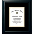 thumbnail image 2 of Campus Images SBBS0011014 10 x 14 in. Satin Certificate Frame with Black & Silver Mats, Black, 2 of 3