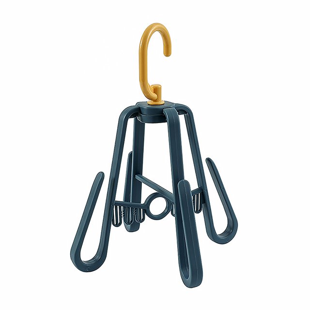 Injueey Estante creativo para zapatos de secado a prueba de viento, gancho para estante de secado, estante para zapatos de balcón, colgador de zapatos Almacenamiento y organización del hogar Azul Injueey HA002295-03
