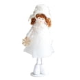 thumbnail image 2 of tasrioml Christmas Angel Doll Ornaments Tabletop Small Plush Fairy Elf Figurine for Thanksgiving New Year Birthday Wedding Valentine's Day Xmas Party Decoration, 2 of 8