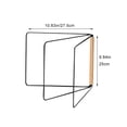 thumbnail image 4 of Home Kitchen Countertop Dishcloth Drying Rack, 3 Arms Folding Dishcloth Holder, Hand Towel Stand Rack, Dishcloth Storage Rack for Kitchen Towel Rag, 4 of 7