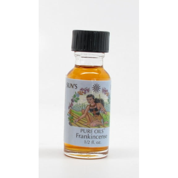 Suns Eye Frankincense Herbal Fragrance Oil - 1/2 Ounce Bottle