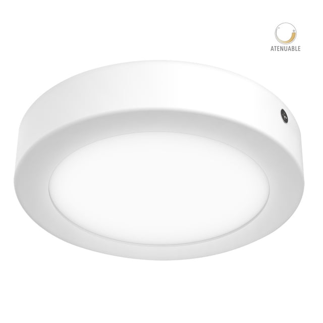 Lampara Led Plafon 12w Techo Ptlledd-r/002/40/b