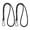 Black, variant on Nnndbs Tree Swing Rope with Heavy Duty Stainless Steel Hook, 19.7 Inch Nylon Hanging Rope for Outdoor Playground Swing Hammock Replacement