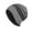 Gray, variant on Luxalzxs Womens Mens Knitted Striped Pullover Cap Plus Fleece Thicken Windproof Warm Ear Guards Boys Ear Flap Winter Hats