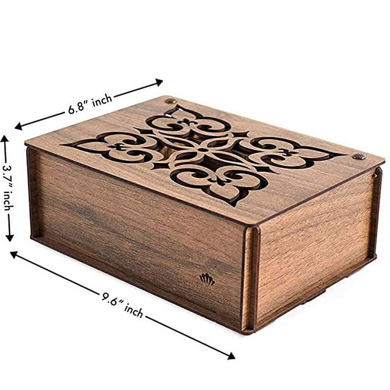 Wooden Tea Box with 64 tea bags