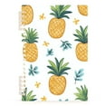 thumbnail image 7 of FORMRS 1-Subject Spiral Notebook 8" x 5" College Ruled 60 Refillable Sheet A5 Hard Cover, Pineapple, 7 of 7
