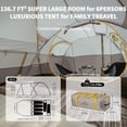 thumbnail image 2 of Tienda de campaña Naturehike KOTA para 6 personas, impermeable, 4 estaciones, 2 of 8