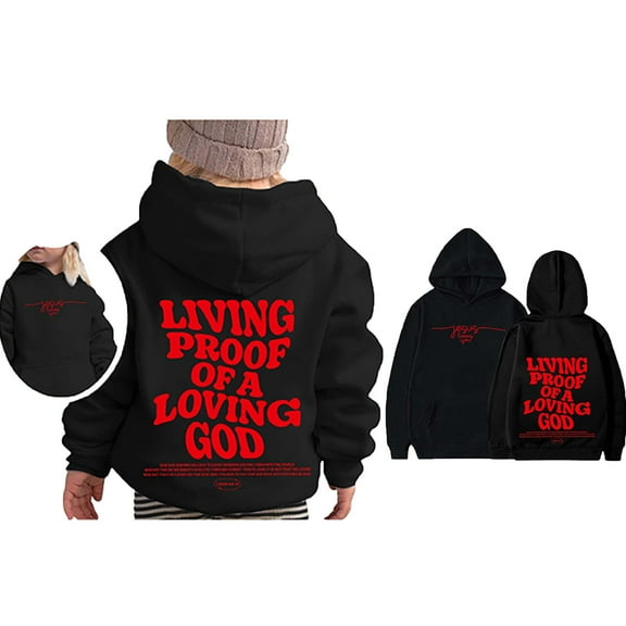 Kids Hoodies Christian Sweatshirt Long Sleeve Graphic Hoodies Comfy Loose Pullover Top Cute Sweatshirt Little Boy Clothes 8-10 Years Cute Boy Girl Clothing