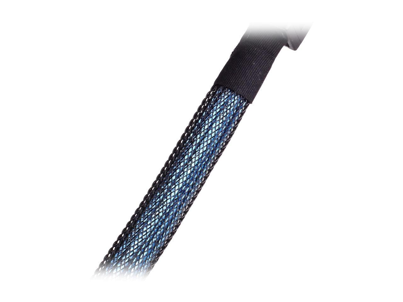 SilverStone 36 Pin Minisas Sff-8643 (Target) to SATA 7Pin (Host) + Sideband Cable 0.6M Components Other CPS05-RE
