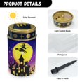thumbnail image 7 of SEANATIVE Witch Solar Lights Outdoor Haunted House Solar Grave Lights for Cemetery Memorial Lights for Loved Ones Solar Powered Lights for Outside Halloween Solar Lights Outdoor Decorative, 7 of 7